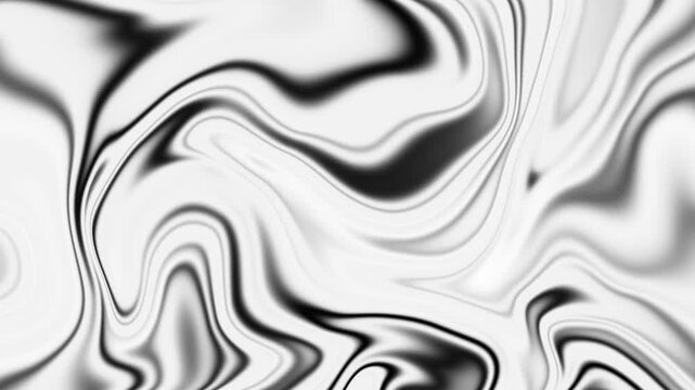Liquid silver color abstract background animation, moving colorful liquid paint motion video animation