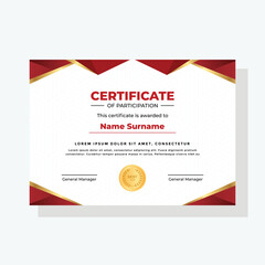 modern award certificate template