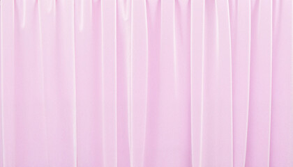 Soft Pink Drapes Laying Elegantly Against a Plain Background  
