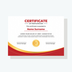 modern award certificate template