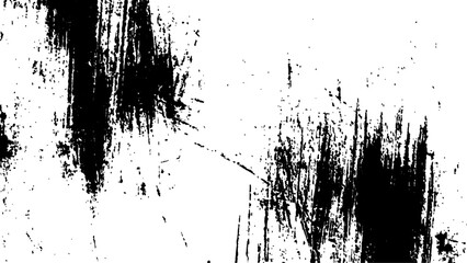 Abstract grunge black and white distressed texture background. Vector black and white paint texture grunge, 