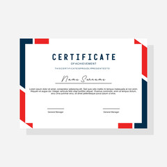 modern award certificate template