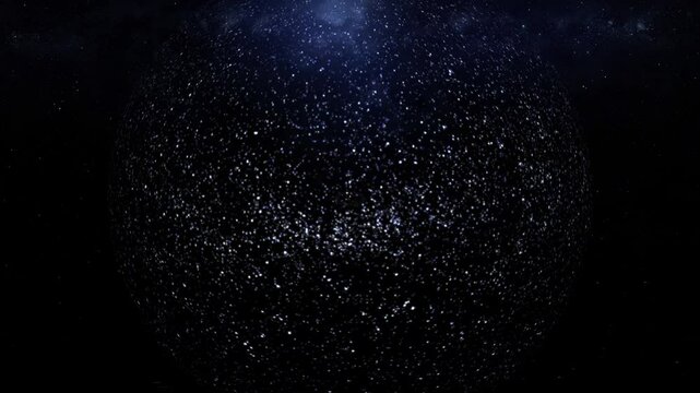 Oort Cloud Illustration 
Vast cloud of icy planetesimals surrounding the Sun at distances ranging from 2,000 to 200,000 astronomical units.