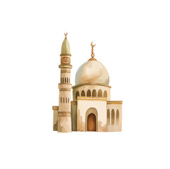 taj mahal vector illustration