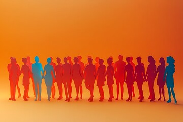 Obraz premium Diverse People Unity and Collaboration Concept