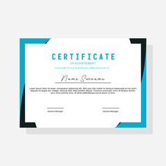modern award certificate template
