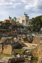 Obraz premium View of Vittoriano