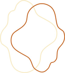 Fototapeta premium Abstract Blob Line