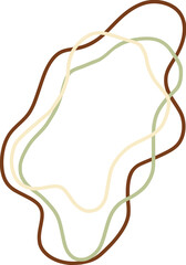 Abstract Blob Line