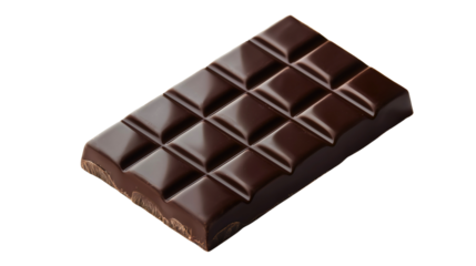 A large bar of dark chocolate with a very tasty and pleasant flavor, dark chocolate bar for cooking and baking, classic dark chocolate.