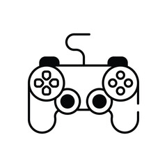 Gaming vector icon stock illustration