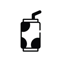 Soda  icon vector