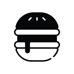 Hamburger  icon vector