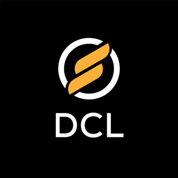 DCL creative minimalist letter logo.	