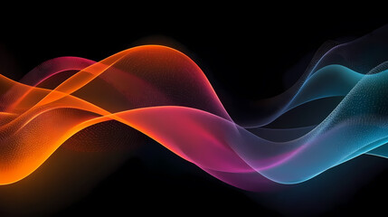 Interwoven wave patterns