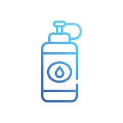 Water Bottle icon vector
