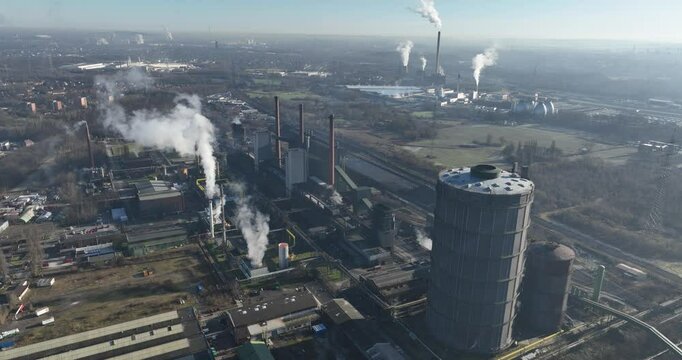 Prosper coke plant, gas holders, desulphurization plant, hydrogen from coke gas, coking technologies, coal pre heating and more. industrial technology.