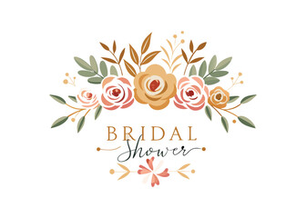 Elegant Floral Bridal Shower Design