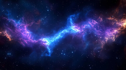 Fototapeta premium Deep space nebula