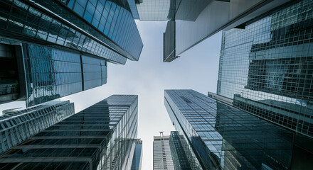 Modern City Skyscrapers
