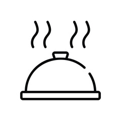 Food Tray icon vector