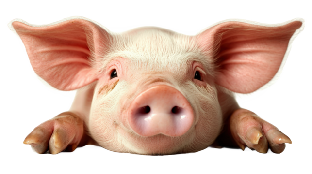 Adorable Piglet Portrait