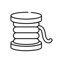 Sewing vector icon stock illustration