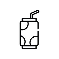 Soda  icon vector