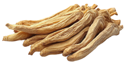 Dried Ginseng Roots, Traditional Chinese Medicine