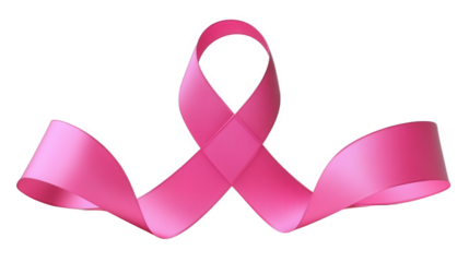 Pink Ribbon Awareness Symbol for Breast Cancer
