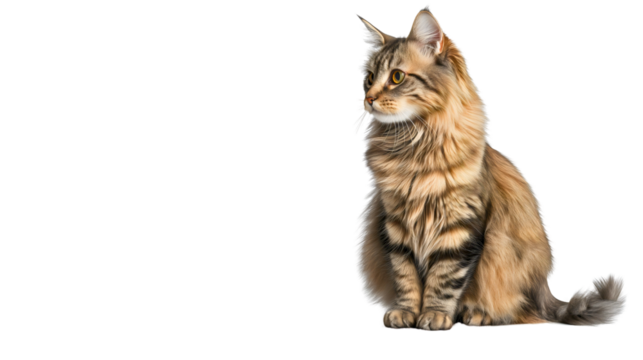 A classic cat of standard appearance, a house cat, as a small, cute household pet, popular animals, cats.