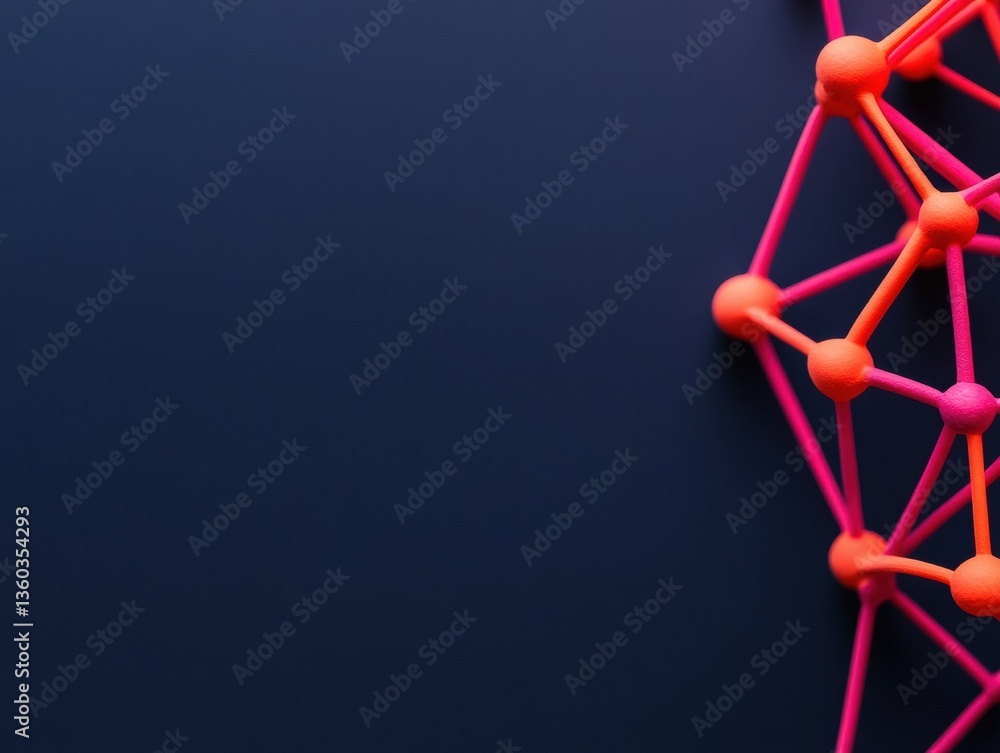 Poster Dynamic Network Visualization AI-Powered Digital Connectivity Mapping for Next-Gen Marketing and Collaborative Innovation Strategies