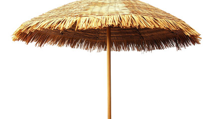 Stylish Straw Beach Umbrella