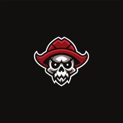 Pirate Skull Logo