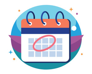 Calendar Icon. Schedule Your Day with Ease