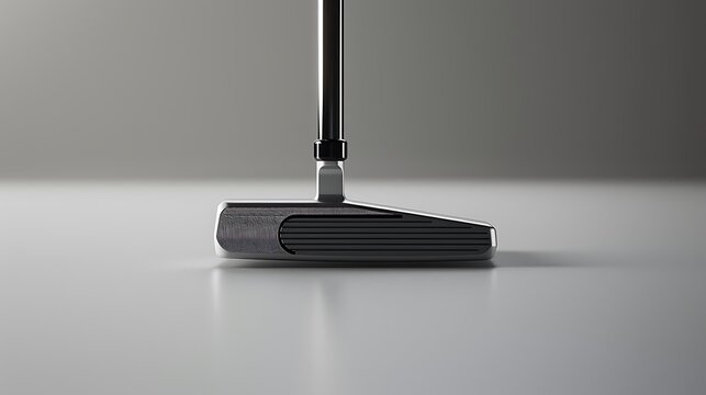 A professional-grade golf putter with adjustable weight and precision balance, shown against a neutral backdrop