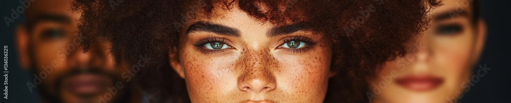 Poster Empowered Diversity Gen Z Professionals Redefining Workplace Identity with Authentic Multicultural Confidence and Inclusive Visual Storytelling