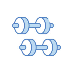 Fitness vector icon stock illustration
