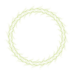 Decorative patterned frame.