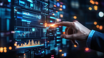 Analyse Financi&egrave;re AI Pr&eacute;voyant Les Tendances du March&eacute;