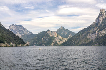 Summer holiday in Gmunden Austia,  lake, mountains, yachts
