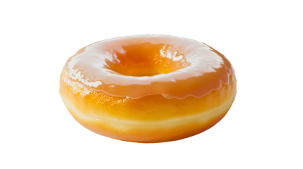 A delicious round donut with fillings and coatings of different types of chocolate, a tasty and popular sweet, a donut with topping.