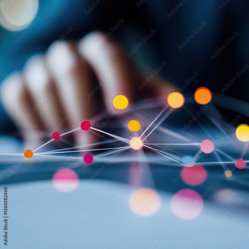 Poster Quantum Connectivity AI-Powered Global Network Visualization Transforming Digital Ecosystem Insights with Immersive Data Interaction Strategies