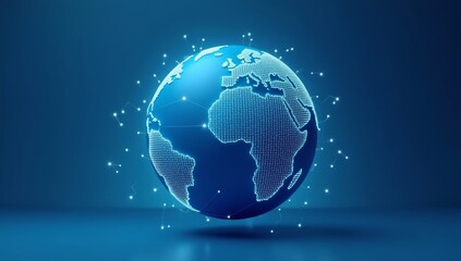 Fototapeta premium Best Internet Concept of global business from concepts series