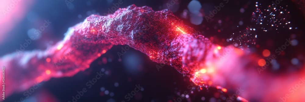 Poster Quantum Digital Flow Immersive AI-Driven Network Visualization Revealing Advanced Connectivity Patterns in Transformative Business Intelligence Landscapes