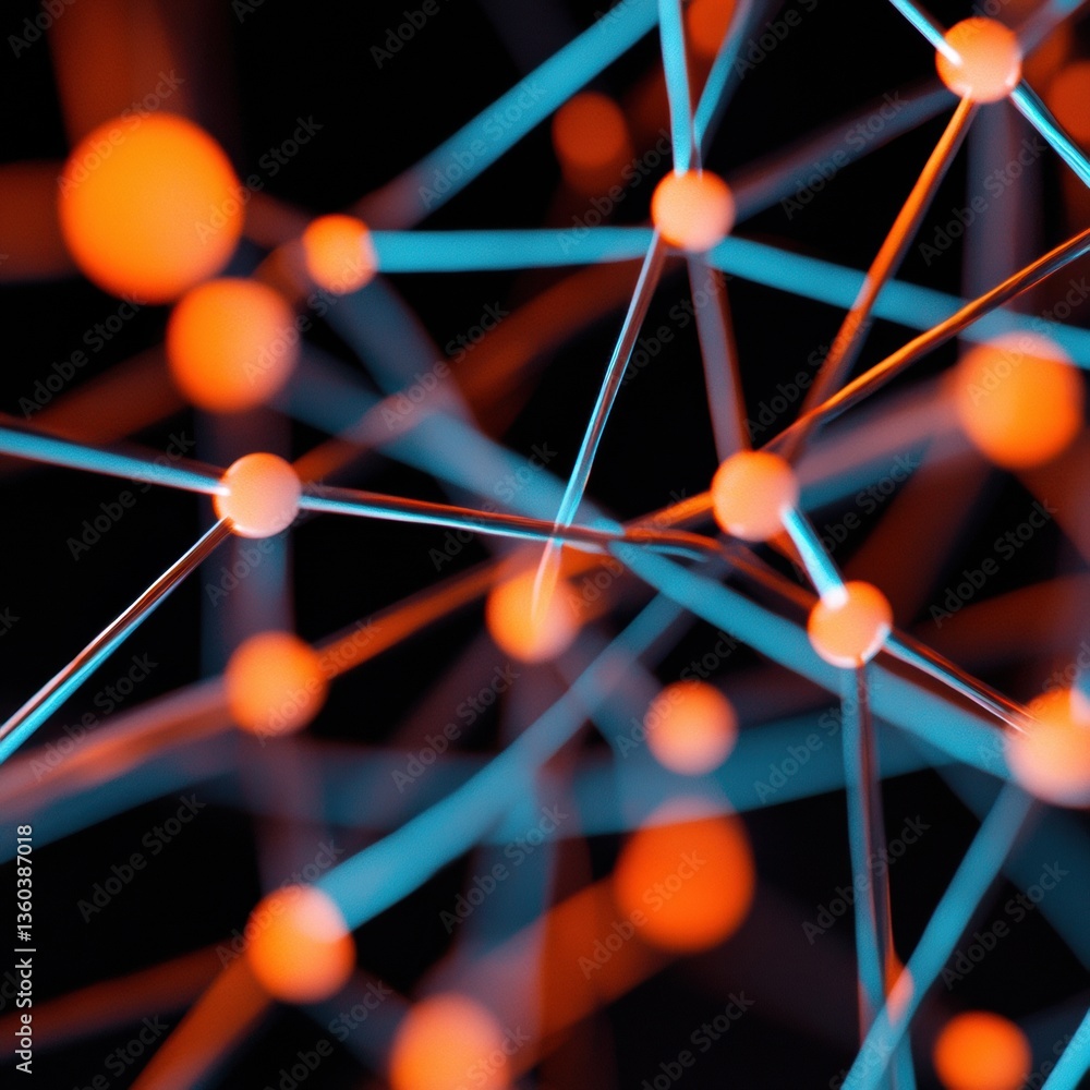 Poster Decentralized Network Visualization Quantum-Inspired Connectivity Visualization for AI-Driven Financial Technology, Blockchain Innovation and Global Digital Transformation