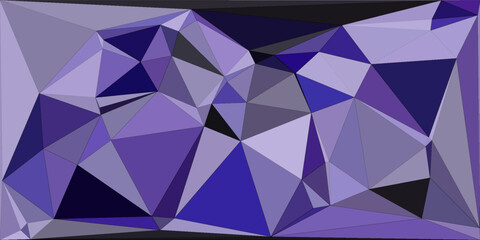 Fototapeta premium Dark Purple, Pink vector polygon abstract template. A completely new color illustration in a vague style. A completely new design for your business.