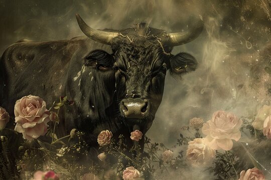 Taurus , zodiac sign, symbolic representation of the zodiac sign