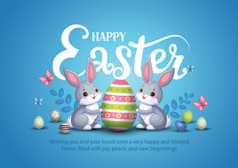 Happy easter. abstract vector illustration design
