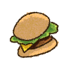 sandwich with cheese and salad